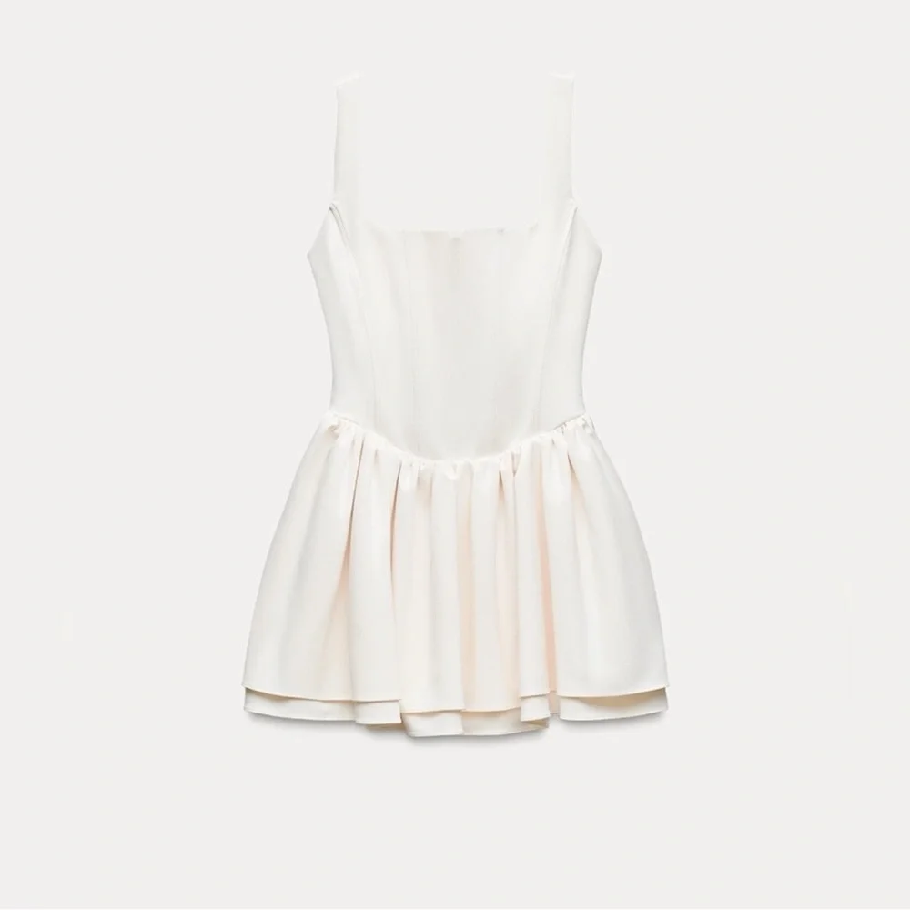 Zara ruched corset dress - Picture 4 of 4